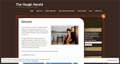 Desktop Screenshot of haughherald.org